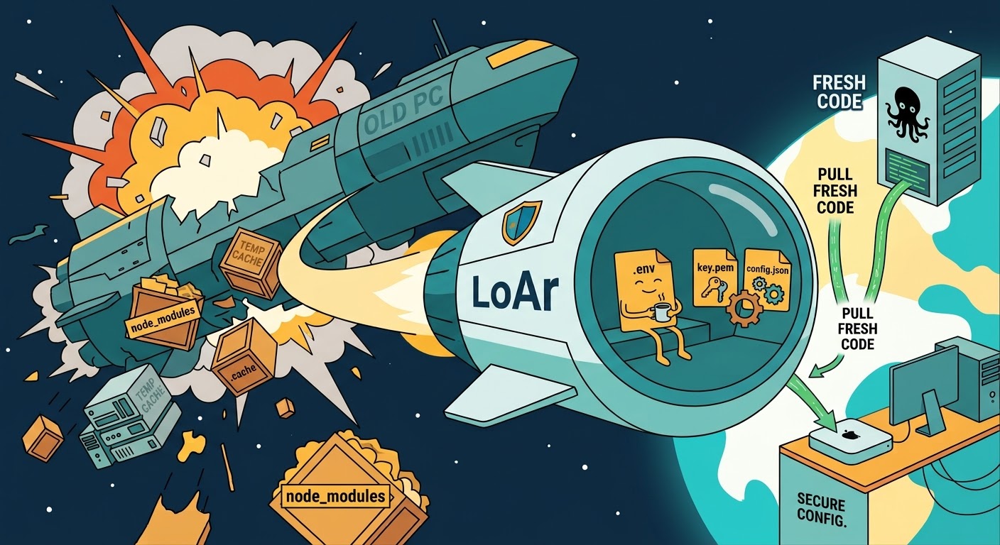 Thumbnail for Where Did I Put That API Key? Meet LoAr: A Lightweight Local Archive Utility